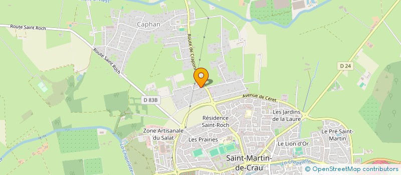 localisation de l'entreprise MADAME SANDRINE PERDRIAU à SAINT-MARTIN-DE-CRAU