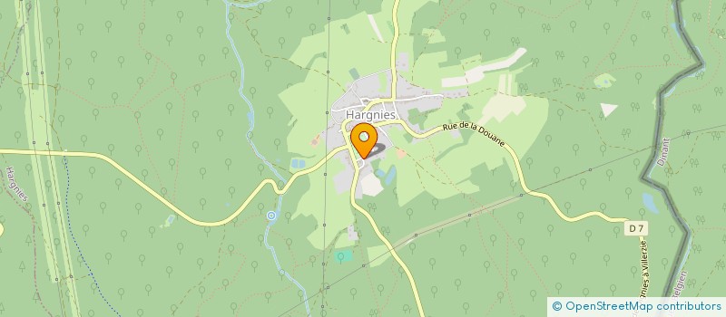 localisation de l'entreprise MADAME SANDRINE PERIGORD  HARGNIES