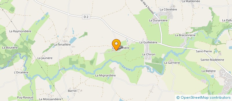 localisation de l'entreprise MADAME SANDRINE PERRAU à LE POIRE-SUR-VIE