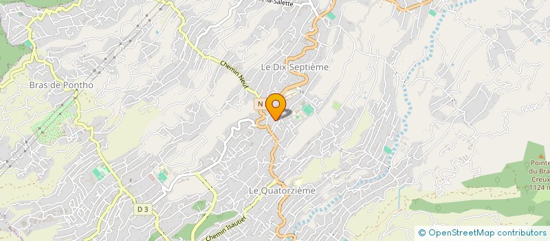 localisation de l'entreprise MADAME SANDRINE PERRETTE  LE TAMPON