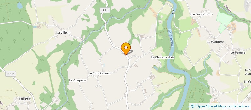 localisation de l'entreprise MADAME SANDRINE PERRIN à JUGON-LES-LACS
