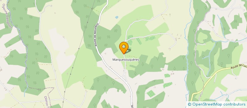 localisation de l'entreprise MADAME SANDRINE PERY  LUCQ-DE-BEARN