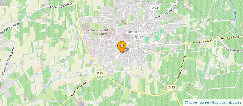localisation de l'entreprise MADAME SANDRINE PIANETTI à CAMARET-SUR-AIGUES
