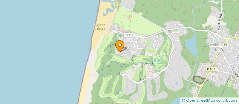 localisation de l'entreprise MADAME SANDRINE PIANETTI  MOLIETS-ET-MAA