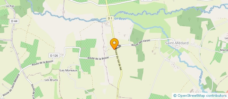 localisation de l'entreprise MADAME SANDRINE PIAT à LAGARDE-SUR-LE-NE