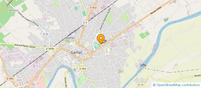localisation de l'entreprise MADAME SANDRINE PIAZZI à GAILLAC