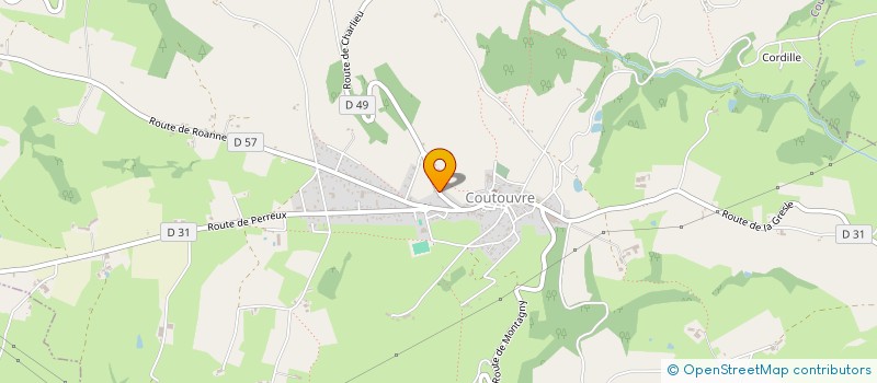 localisation de l'entreprise MADAME SANDRINE PICARD à COUTOUVRE