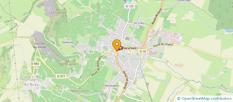 localisation de l'entreprise MADAME SANDRINE PICCOLO  BUXY