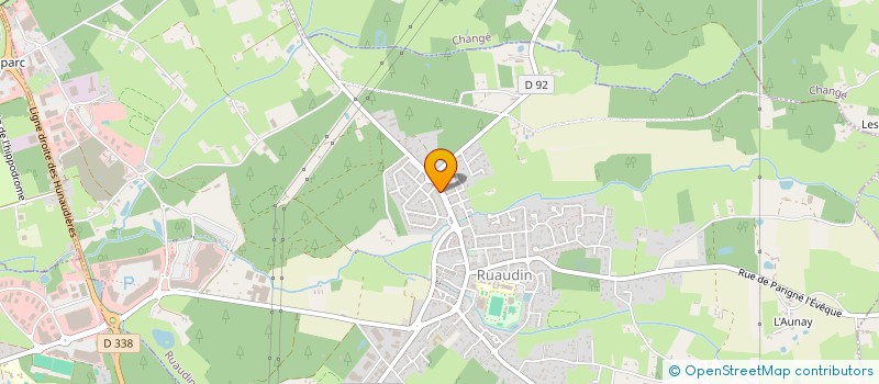 localisation de l'entreprise MADAME SANDRINE PICHOT  RUAUDIN