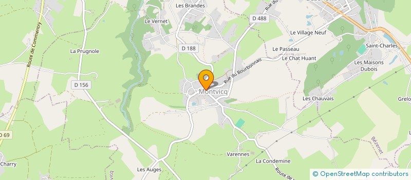 localisation de l'entreprise MADAME SANDRINE PICOT à MONTVICQ