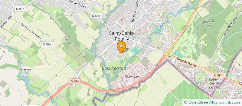 localisation de l'entreprise MADAME SANDRINE PIEMONTESI à SAINT-GENIS-POUILLY