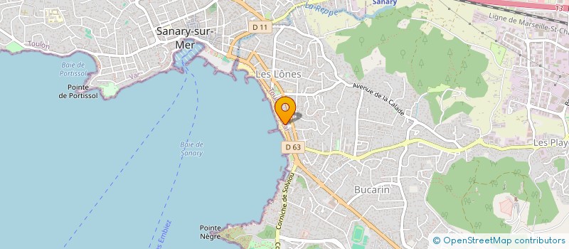 localisation de l'entreprise MADAME SANDRINE PIERI à SIX-FOURS-LES-PLAGES