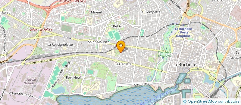 localisation de l'entreprise MADAME SANDRINE PIEULET  LA ROCHELLE