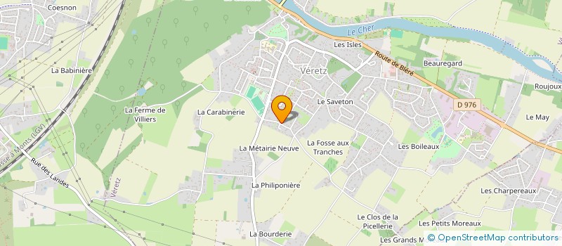 localisation de l'entreprise MADAME SANDRINE PIGNOT  VERETZ