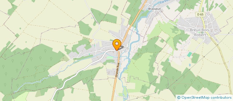 localisation de l'entreprise MADAME SANDRINE PIHAN  VERT