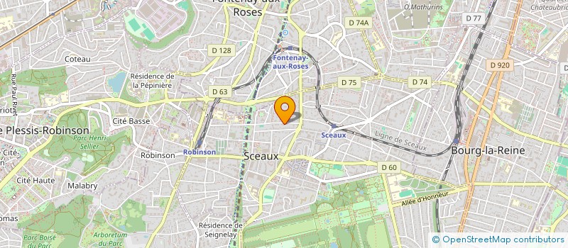 localisation de l'entreprise MADAME SANDRINE PILOT-RELIQUET à SCEAUX