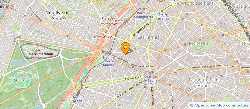 localisation de l'entreprise MADAME SANDRINE PINON  PARIS