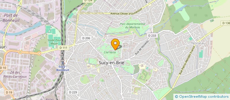 localisation de l'entreprise MADAME SANDRINE PION  SUCY-EN-BRIE