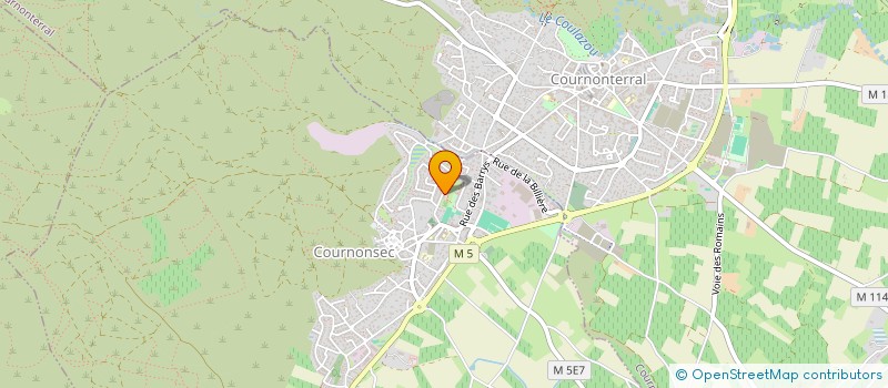 localisation de l'entreprise MADAME SANDRINE PISCOT  COURNONSEC