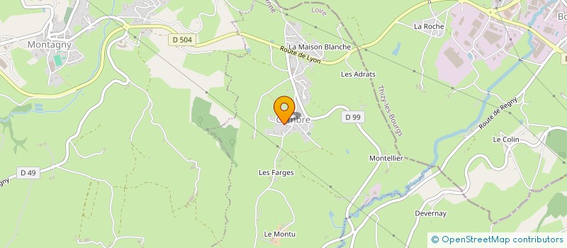 localisation de l'entreprise MADAME SANDRINE PLASSE  COMBRE