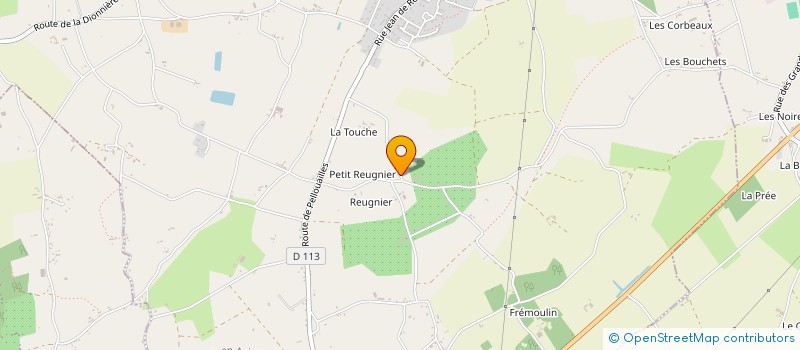 localisation de l'entreprise MADAME SANDRINE PLESSIS  RIVES-DU-LOIR-EN-ANJOU