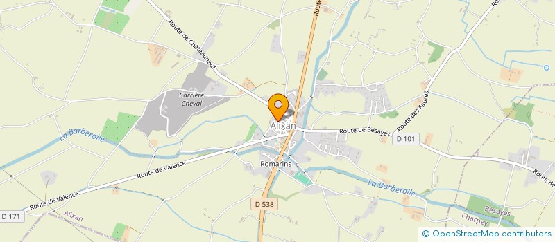 localisation de l'entreprise MADAME SANDRINE PLOYON  ALIXAN