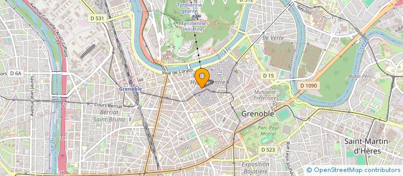 localisation de l'entreprise MADAME SANDRINE PONCET  SEYSSINET-PARISET