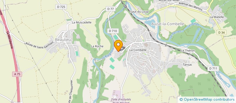 localisation de l'entreprise MADAME SANDRINE PRANYIES à AUZAT-LA-COMBELLE