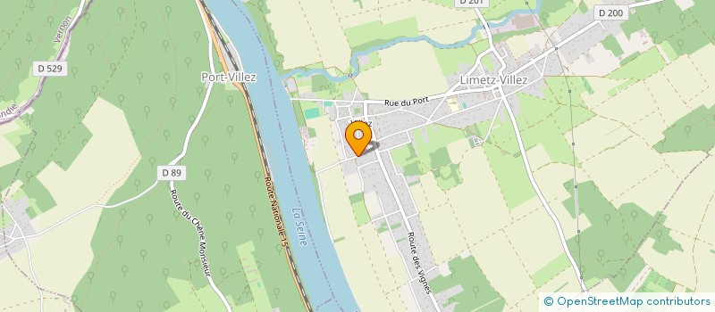 localisation de l'entreprise MADAME SANDRINE PRETEUX  LIMETZ-VILLEZ