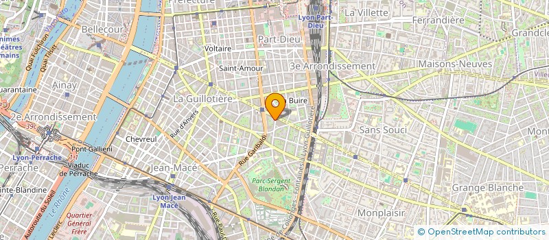 localisation de l'entreprise MADAME SANDRINE PUCCIO  LYON