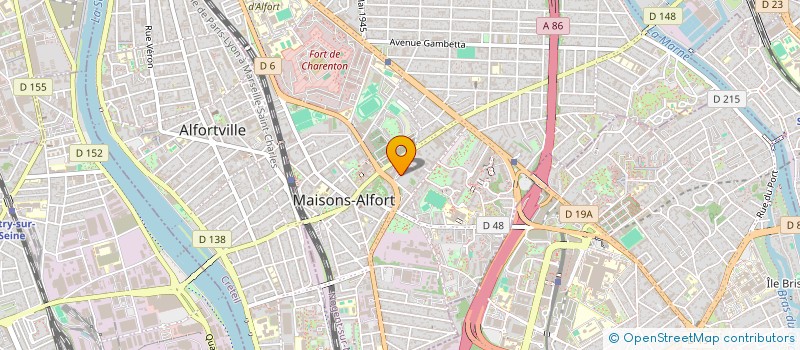 localisation de l'entreprise MADAME SANDRINE PUICHAFFRET à MAISONS-ALFORT