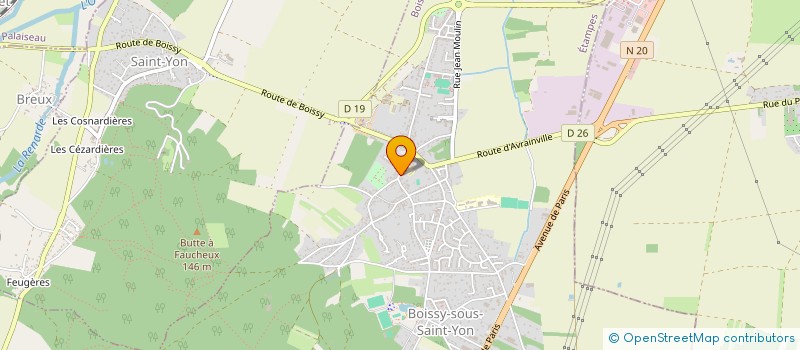 localisation de l'entreprise MADAME SANDRINE QUITTON  BOISSY-SOUS-SAINT-YON