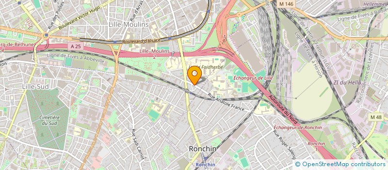 localisation de l'entreprise MADAME SANDRINE RAIS à LILLE