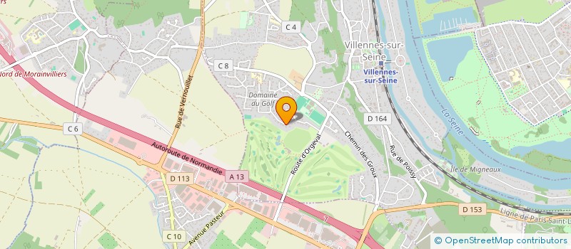 localisation de l'entreprise MADAME SANDRINE RAJOL à VILLENNES-SUR-SEINE