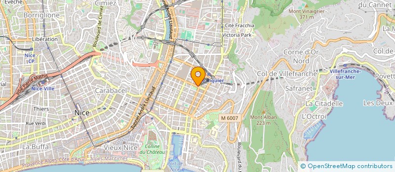 localisation de l'entreprise MADAME SANDRINE RAULT à NICE