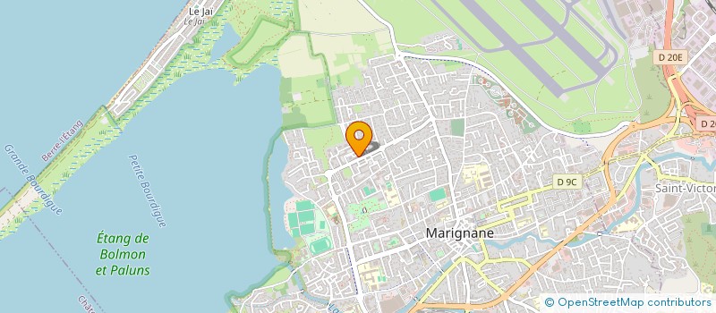 localisation de l'entreprise MADAME SANDRINE RAUZY à MARIGNANE