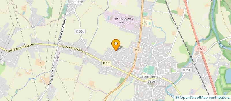localisation de l'entreprise MADAME SANDRINE REICHMUTH à LABARTHE-SUR-LEZE