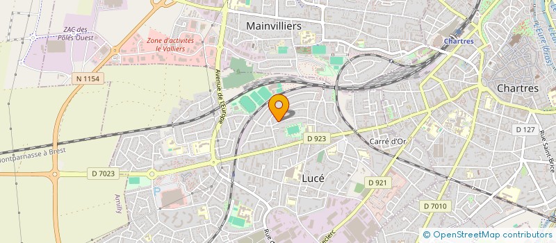 localisation de l'entreprise MADAME SANDRINE REIGAZA à LUCE