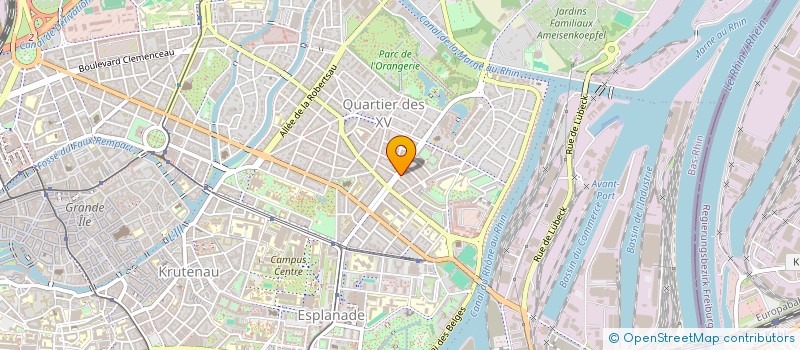 localisation de l'entreprise MADAME SANDRINE REMAITRE  STRASBOURG