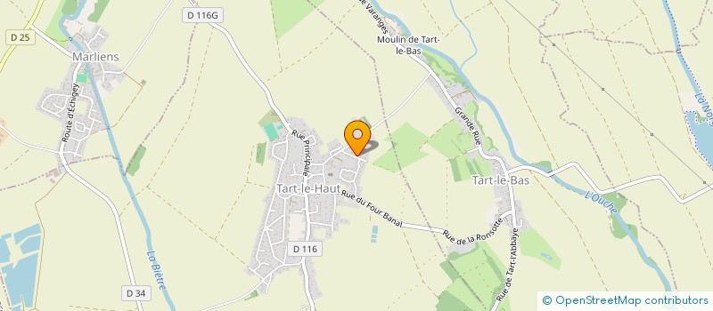 localisation de l'entreprise MADAME SANDRINE RENEL  TART