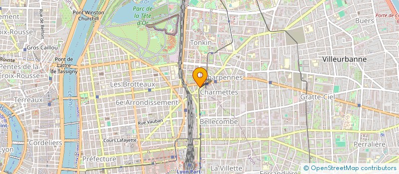 localisation de l'entreprise MADAME SANDRINE RENOUD  LYON