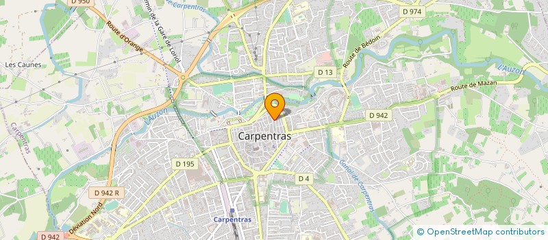 localisation de l'entreprise MADAME SANDRINE REPUSSEAU à CARPENTRAS