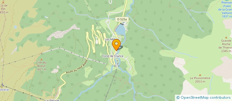 localisation de l'entreprise MADAME SANDRINE REY  LE HAUT-BREDA