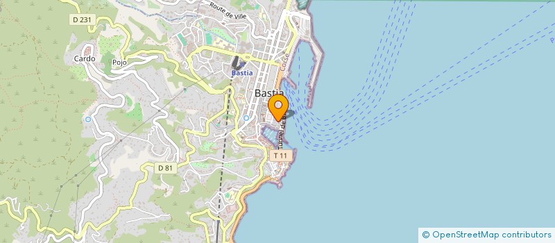 localisation de l'entreprise MADAME SANDRINE REY à BASTIA