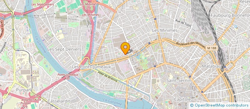 localisation de l'entreprise MADAME SANDRINE REYNES  TOULOUSE