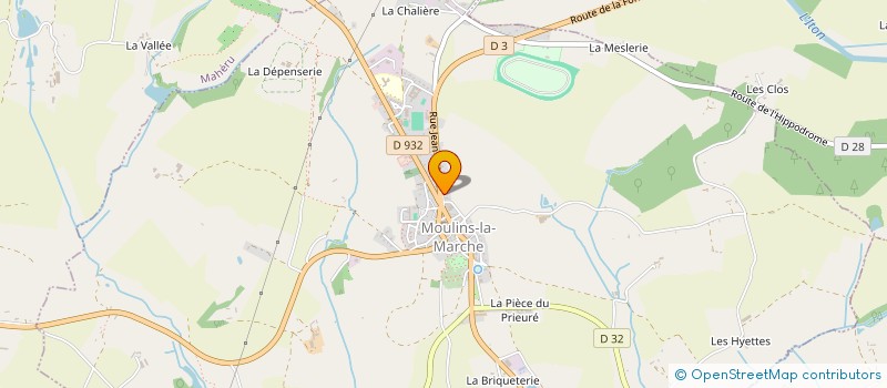 localisation de l'entreprise MADAME SANDRINE RIANCHO à MOULINS-LA-MARCHE