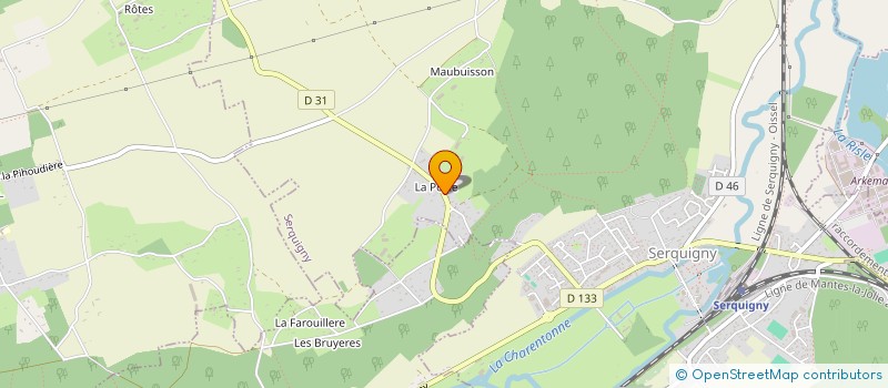 localisation de l'entreprise MADAME SANDRINE RIGAUX à SERQUIGNY
