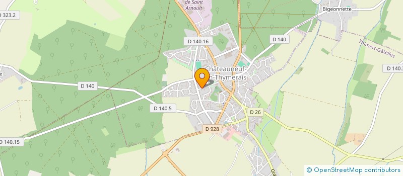 localisation de l'entreprise MADAME SANDRINE RIGUET à CHATEAUNEUF-EN-THYMERAIS