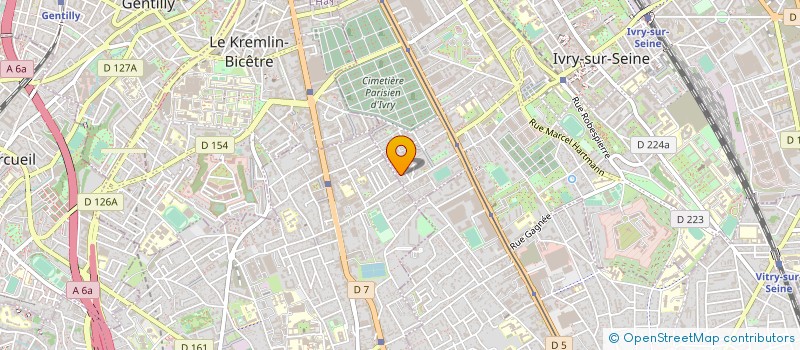 localisation de l'entreprise MADAME SANDRINE RIPOLL à IVRY-SUR-SEINE