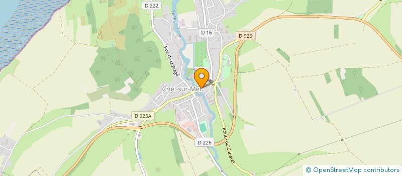 localisation de l'entreprise MADAME SANDRINE RITZ  CRIEL-SUR-MER